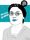 Margaret Dryburgh | The Rebel Women of Sunderland A black and white, graphic portrait of Margaret Dryburgh with a stripe of teal in the background. White brush lettering to the left reads ‘Margaret Dryburgh’. A black circle by the woman’s head is more brush lettering that reads ‘Rebel Women of Sunderland’.