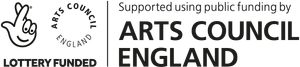 Supported using public funding by Arts Council and Lottery logo